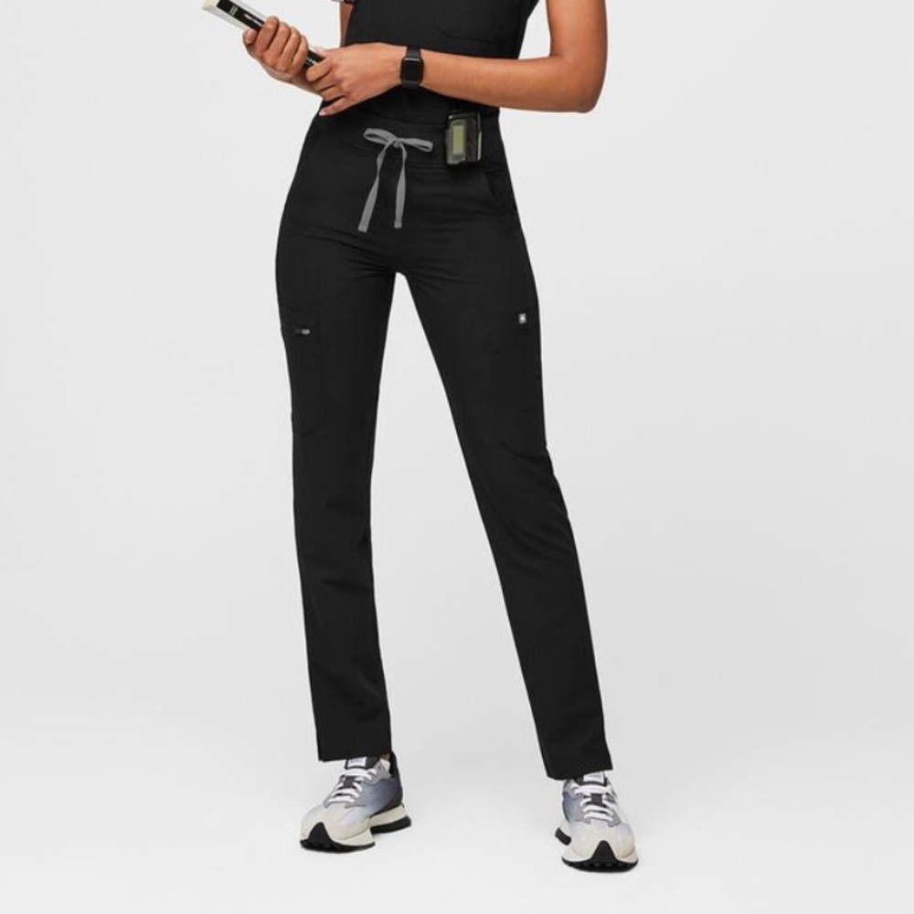 Figs High Waisted Yola Skinny Scrub Pants